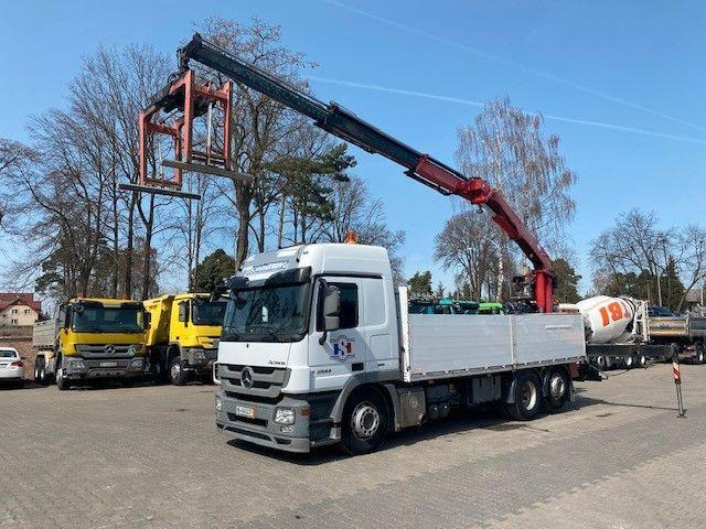 Mercedes-Benz ACTROS 2544 - Dropside/ Flatbed truck, Crane truck: picture 1 Mercedes-Benz ACTROS 2544 - Dropside/ Flatbed truck, Crane truck: picture 1