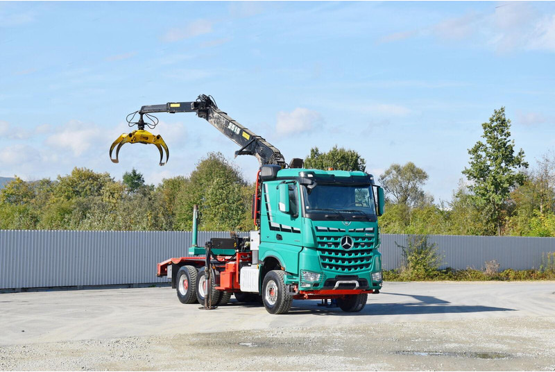 Mercedes-Benz AROCS 3363 *HOLZTRANSPORTER * LOGLIFT 251S /6x4 - Logging truck, Crane truck: picture 2 Mercedes-Benz AROCS 3363 *HOLZTRANSPORTER * LOGLIFT 251S /6x4 - Logging truck, Crane truck: picture 2