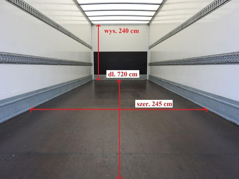 Box truck Mercedes-Benz ATEGO 12.24 KONTENER WINDA 18 PALET TEMPOMAT KLIMATYZACJA AUTOMA: picture 12
