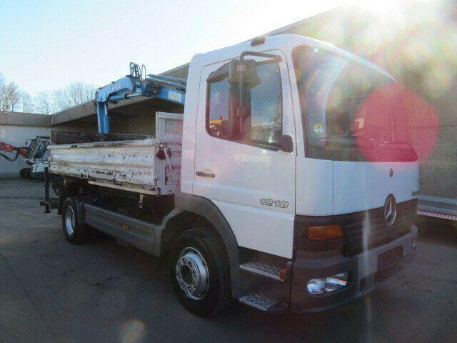 Tipper, Crane truck Mercedes-Benz ATEGO 1218: picture 9 Tipper, Crane truck Mercedes-Benz ATEGO 1218: picture 9