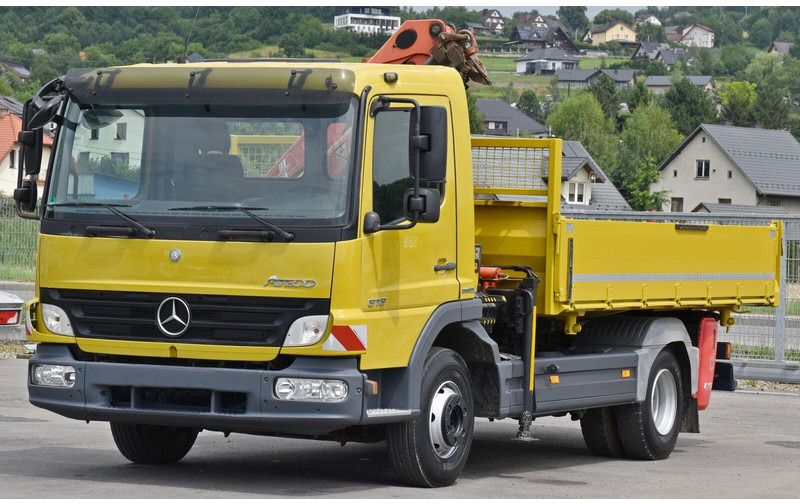 Mercedes-Benz ATEGO 818 - Tipper, Crane truck: picture 4 Mercedes-Benz ATEGO 818 - Tipper, Crane truck: picture 4