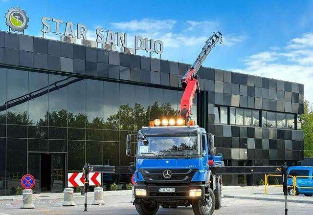 Mercedes-Benz AXOR 1833 4x4 Palfinger PK 22002 EH Crane Winch - Tipper, Crane truck: picture 3 Mercedes-Benz AXOR 1833 4x4 Palfinger PK 22002 EH Crane Winch - Tipper, Crane truck: picture 3
