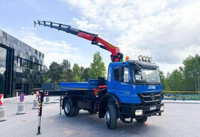Mercedes-Benz AXOR 1833 4x4 Palfinger PK 22002 EH Crane Winch - Tipper, Crane truck: picture 2 Mercedes-Benz AXOR 1833 4x4 Palfinger PK 22002 EH Crane Winch - Tipper, Crane truck: picture 2