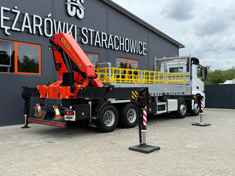 Dropside/ Flatbed truck, Crane truck Mercedes-Benz Arocs Actros 3236 // E6 // 8x4 // Palfinger PK4800: picture 11 Dropside/ Flatbed truck, Crane truck Mercedes-Benz Arocs Actros 3236 // E6 // 8x4 // Palfinger PK4800: picture 11