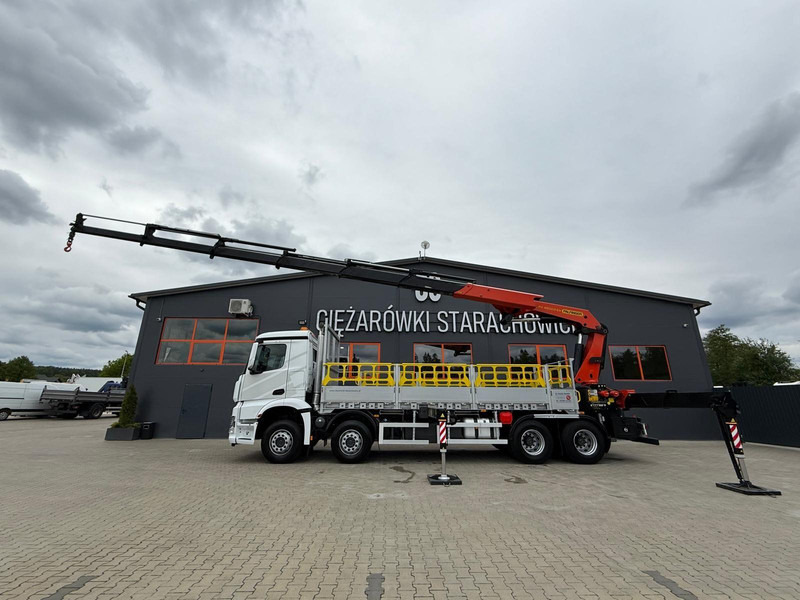Dropside/ Flatbed truck, Crane truck Mercedes-Benz Arocs Actros 3236 // E6 // 8x4 // Palfinger PK4800: picture 18 Dropside/ Flatbed truck, Crane truck Mercedes-Benz Arocs Actros 3236 // E6 // 8x4 // Palfinger PK4800: picture 18