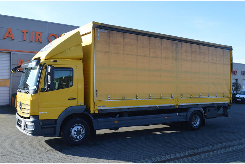 Mercedes-Benz Atego 1530 E6 PRITSCHE PLANE+LBW 1500 kg 1.HAND - Curtain side truck: picture 2 Mercedes-Benz Atego 1530 E6 PRITSCHE PLANE+LBW 1500 kg 1.HAND - Curtain side truck: picture 2