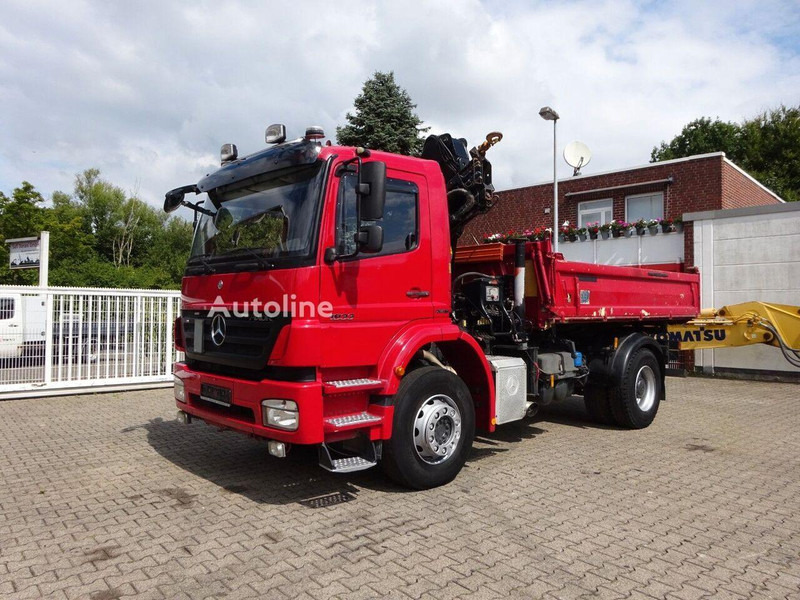 Mercedes-Benz Axor 1833 - Tipper+crane - Tipper, Crane truck: picture 1 Mercedes-Benz Axor 1833 - Tipper+crane - Tipper, Crane truck: picture 1