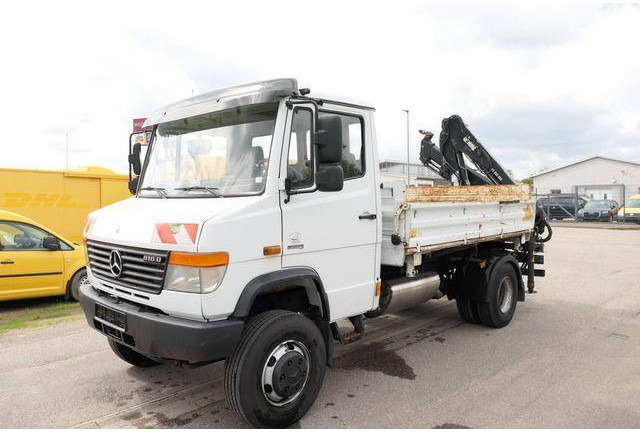 Mercedes-Benz Vario 816D - Tipper, Crane truck: picture 1 Mercedes-Benz Vario 816D - Tipper, Crane truck: picture 1