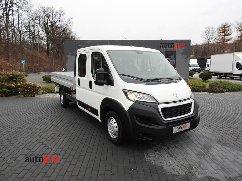 Peugeot BOXER SKRZYNIA PODWÓJNA KABINA DOKA 7 MIEJSC TEMPOMAT KLIMATYZAC - Open body delivery van, Combi van: picture 1 Peugeot BOXER SKRZYNIA PODWÓJNA KABINA DOKA 7 MIEJSC TEMPOMAT KLIMATYZAC - Open body delivery van, Combi van: picture 1