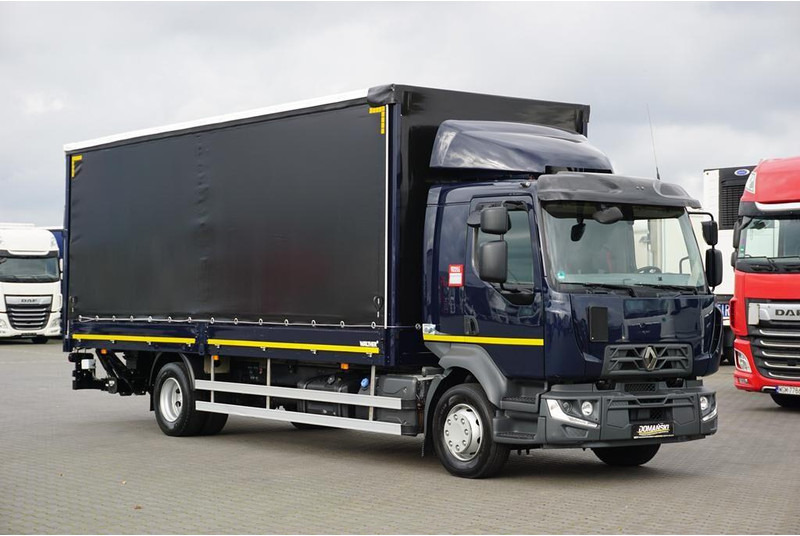Renault D 16 / 280 / ACC / E 6 / BURTOFIRANKA + WINDA / ŁAD. 8 580 KG / - Curtain side truck: picture 2 Renault D 16 / 280 / ACC / E 6 / BURTOFIRANKA + WINDA / ŁAD. 8 580 KG / - Curtain side truck: picture 2