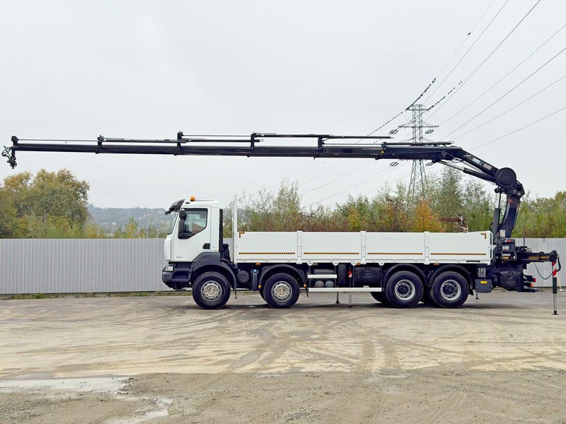 Renault KERAX 430 * HIAB 211 EP-5 HIDUO /FUNK *8x4 - Dropside/ Flatbed truck, Crane truck: picture 5 Renault KERAX 430 * HIAB 211 EP-5 HIDUO /FUNK *8x4 - Dropside/ Flatbed truck, Crane truck: picture 5