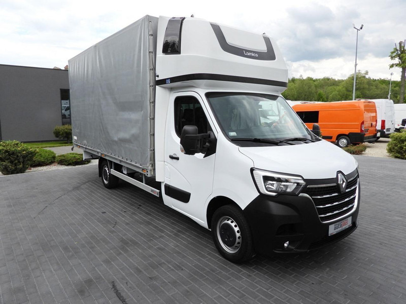 Renault MASTER PLANDEKA 10 PALET TEMPOMAT LEDY PNEUMATYKA KLIMATYZACJA - Curtain side van: picture 4 Renault MASTER PLANDEKA 10 PALET TEMPOMAT LEDY PNEUMATYKA KLIMATYZACJA - Curtain side van: picture 4
