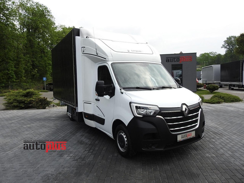 Renault MASTER PLANDEKA 10 PALET WEBASTO TEMPOMAT KLIMATYZACJA LEDY PNEU - Curtain side van: picture 1 Renault MASTER PLANDEKA 10 PALET WEBASTO TEMPOMAT KLIMATYZACJA LEDY PNEU - Curtain side van: picture 1