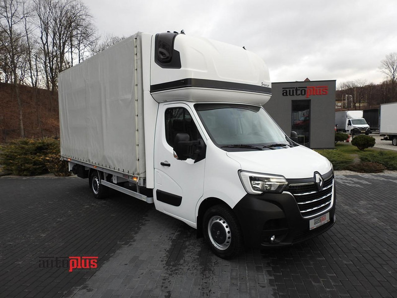 Renault MASTER PLANDEKA 10 PALET WEBASTO TEMPOMAT KLIMATYZACJA LEDY PNEU - Curtain side van: picture 1 Renault MASTER PLANDEKA 10 PALET WEBASTO TEMPOMAT KLIMATYZACJA LEDY PNEU - Curtain side van: picture 1