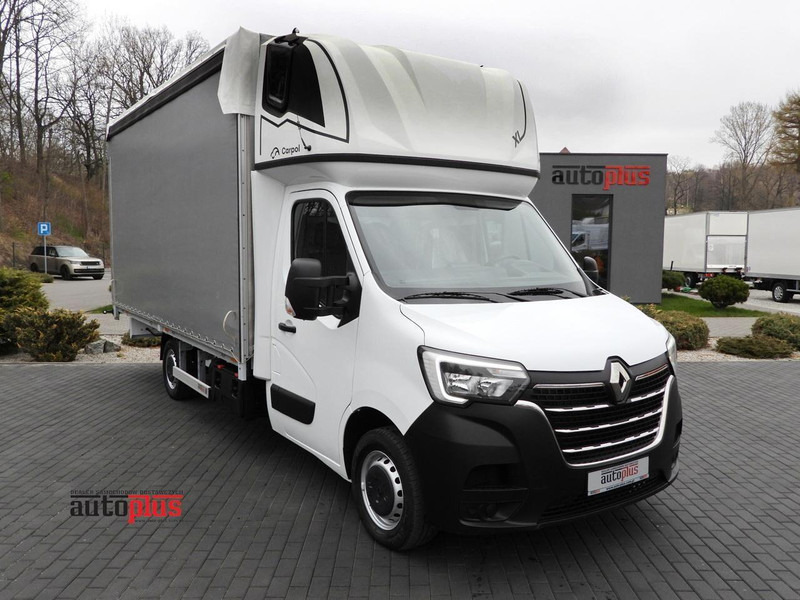 Renault MASTER  PLANDEKA 10 PALET WEBASTO TEMPOMAT LEDY PNEUMATYKA KLIMA - Curtain side van: picture 1 Renault MASTER  PLANDEKA 10 PALET WEBASTO TEMPOMAT LEDY PNEUMATYKA KLIMA - Curtain side van: picture 1