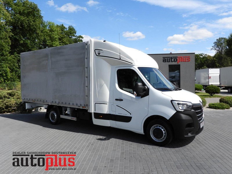 Renault MASTER PLANDEKA 8 PALET WEBASTO TEMPOMAT LEDY PNEUMATYKA KLIMATY - Curtain side van: picture 1 Renault MASTER PLANDEKA 8 PALET WEBASTO TEMPOMAT LEDY PNEUMATYKA KLIMATY - Curtain side van: picture 1