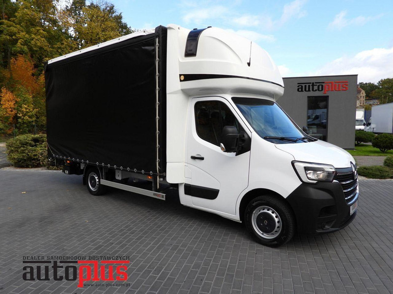 Renault MASTER PLANDEKA WINDA 10 PALET TEMPOMAT LEDY KLIMATYZACJA  165KM - Curtain side van: picture 1 Renault MASTER PLANDEKA WINDA 10 PALET TEMPOMAT LEDY KLIMATYZACJA  165KM - Curtain side van: picture 1
