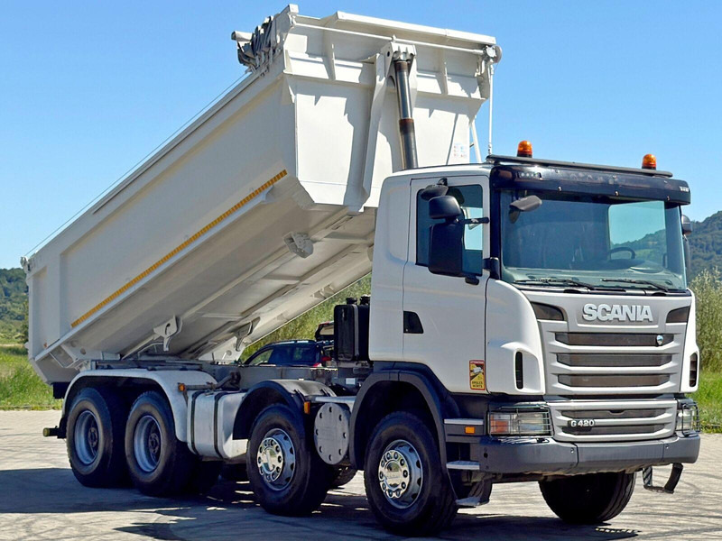 Scania G 420 * KIPPER * 8x4 * TOPZUSTAND - Tipper: picture 3 Scania G 420 * KIPPER * 8x4 * TOPZUSTAND - Tipper: picture 3