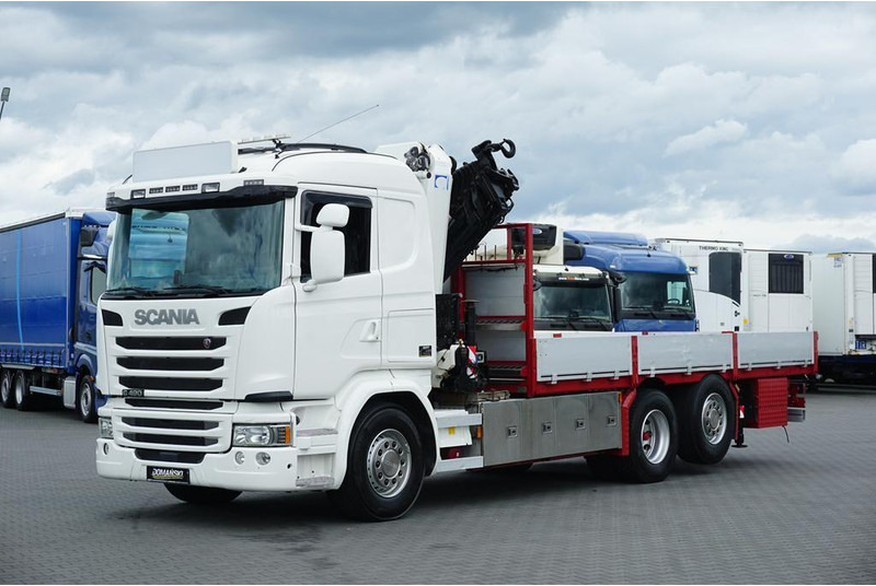 Scania G 490 / 6 X 2 / SKRZYNIOWY + HDS / HMF 3220 K7 / WYSIĘG 18,9 M - Dropside/ Flatbed truck, Crane truck: picture 2 Scania G 490 / 6 X 2 / SKRZYNIOWY + HDS / HMF 3220 K7 / WYSIĘG 18,9 M - Dropside/ Flatbed truck, Crane truck: picture 2