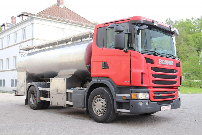 Scania G480 E6 Milch Isoliert 11.000L 3 Kammern Pumpe - Tanker truck: picture 1 Scania G480 E6 Milch Isoliert 11.000L 3 Kammern Pumpe - Tanker truck: picture 1
