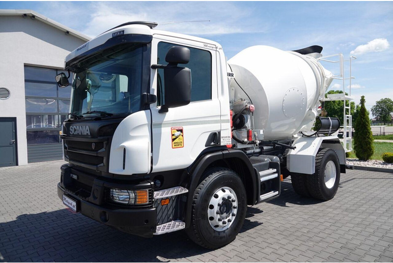 Scania P 320 / BETONOMIESZARKA / GRUSZKA /5 m3 / ALUFELGI / EURO 6 - Concrete mixer truck: picture 3 Scania P 320 / BETONOMIESZARKA / GRUSZKA /5 m3 / ALUFELGI / EURO 6 - Concrete mixer truck: picture 3