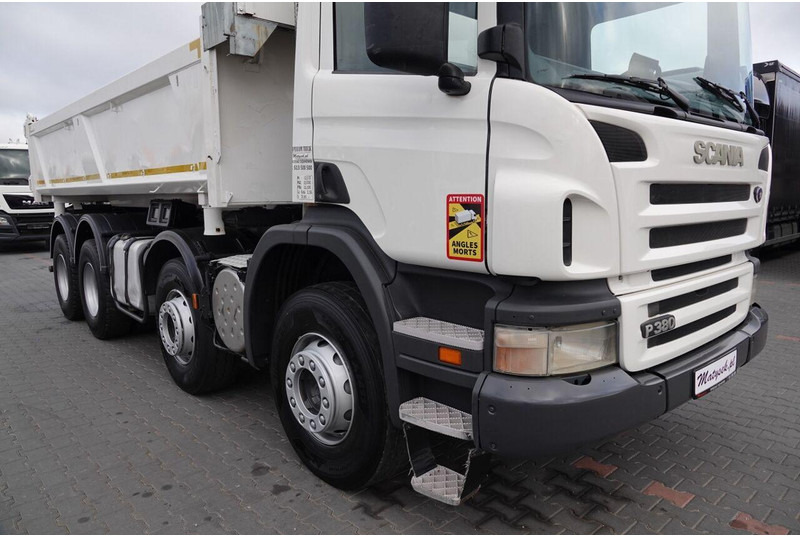 Tipper Scania P 380 / 8x4 / WYWROTKA / HYDROBURTA / BORDMATIC / SPROWADZONA /: picture 15