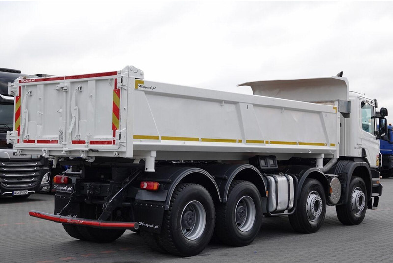 Tipper Scania P 380 / 8x4 / WYWROTKA / HYDROBURTA / BORDMATIC / SPROWADZONA /: picture 13