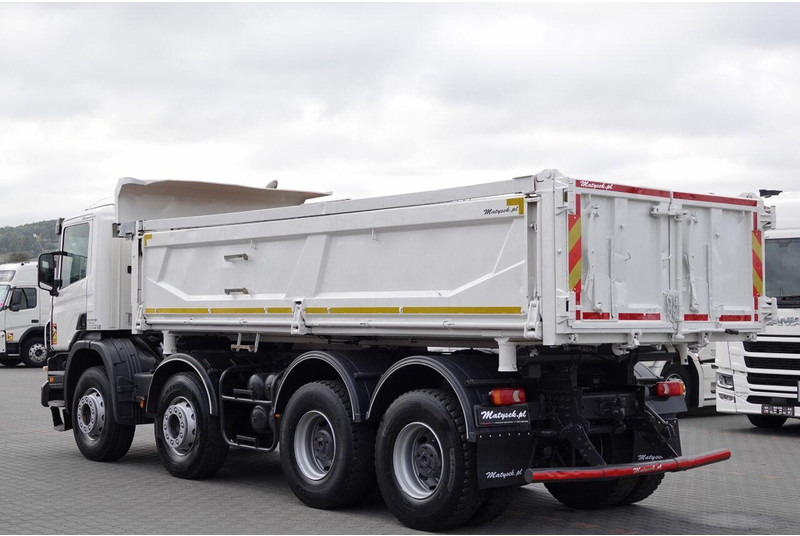 Tipper Scania P 380 / 8x4 / WYWROTKA / HYDROBURTA / BORDMATIC / SPROWADZONA /: picture 12