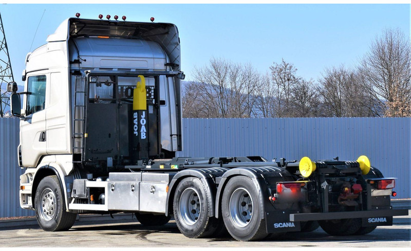 Hook lift truck Scania R 480 Abrollkipper * 6x4 * Top Zustand !: picture 6