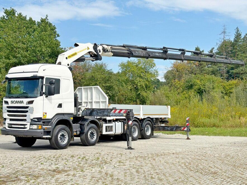 Scania R 500 * PK 88002 - EH G + FUNK * 8x4 *TOPZUSTAND - Dropside/ Flatbed truck, Crane truck: picture 2 Scania R 500 * PK 88002 - EH G + FUNK * 8x4 *TOPZUSTAND - Dropside/ Flatbed truck, Crane truck: picture 2