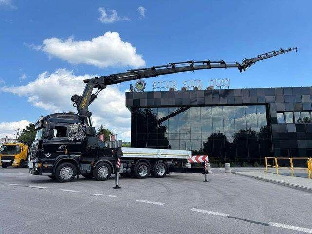 Scania R560 8x2 PALFINGER PK 92002 SH Fly Jib Winch 5t - Dropside/ Flatbed truck, Crane truck: picture 5 Scania R560 8x2 PALFINGER PK 92002 SH Fly Jib Winch 5t - Dropside/ Flatbed truck, Crane truck: picture 5