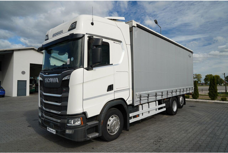 Scania S 450 / SOLÓWKA / 6X2 / OŚ PODNOSZONA / 2019 / - Curtain side truck: picture 5 Scania S 450 / SOLÓWKA / 6X2 / OŚ PODNOSZONA / 2019 / - Curtain side truck: picture 5