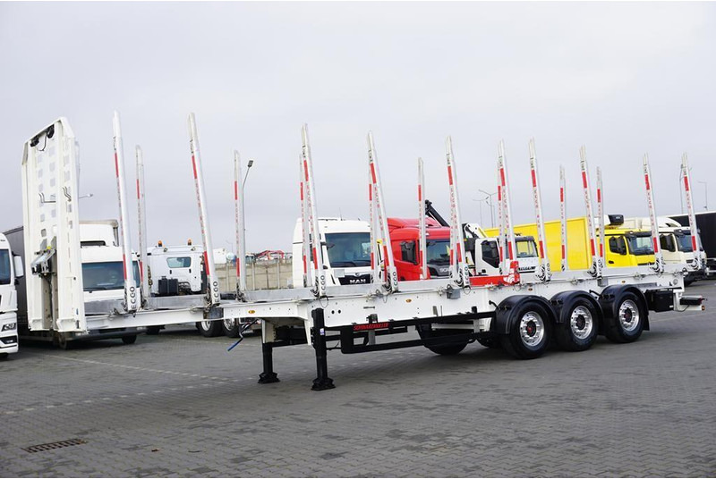 Schwarzmüller / KŁONICOWA / DO DREWNA WAGA 5 700 KG / OŚ PODNOSZONA - Log trailer: picture 3 Schwarzmüller / KŁONICOWA / DO DREWNA WAGA 5 700 KG / OŚ PODNOSZONA - Log trailer: picture 3