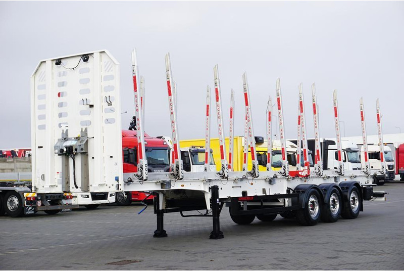 Schwarzmüller / KŁONICOWA / DO DREWNA WAGA 5 700 KG / OŚ PODNOSZONA - Log trailer: picture 1 Schwarzmüller / KŁONICOWA / DO DREWNA WAGA 5 700 KG / OŚ PODNOSZONA - Log trailer: picture 1