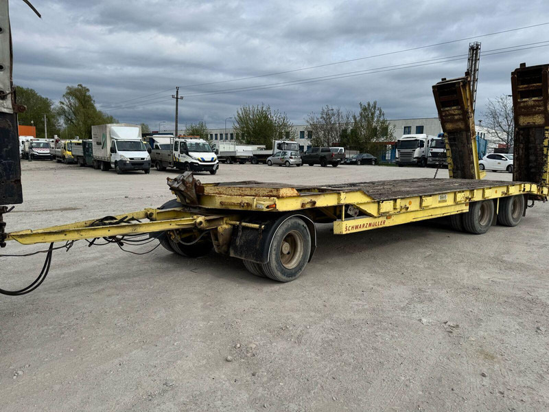 Schwarzmüller heavy machinery transporter - Dropside/ Flatbed trailer: picture 1 Schwarzmüller heavy machinery transporter - Dropside/ Flatbed trailer: picture 1