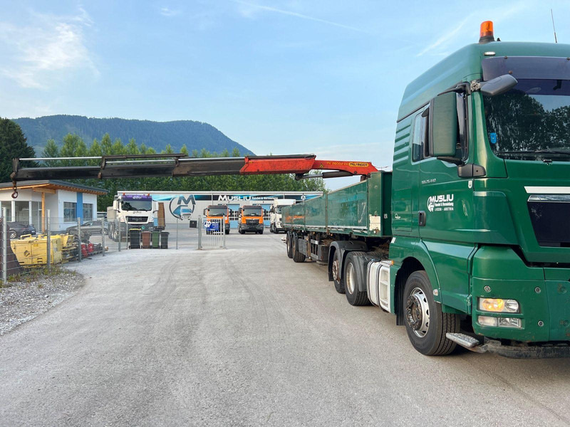 MAN TGX 26.440 6x2 + Flatbed semi trailer + Crane PK26002 - Tractor truck: picture 4 MAN TGX 26.440 6x2 + Flatbed semi trailer + Crane PK26002 - Tractor truck: picture 4