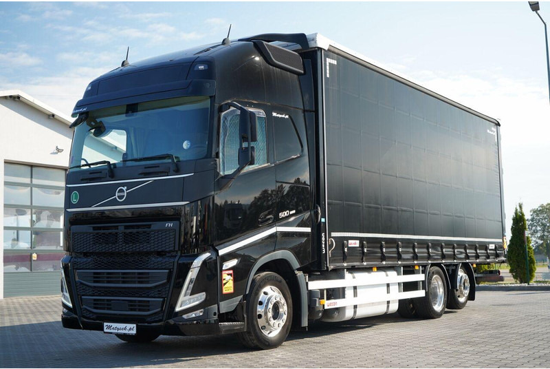 Volvo FH 500 / MEGA / ZESTAW TANDEM PRZEJAZDOWY 120 M3 / 2024 / I-PARK - Curtain side truck: picture 1 Volvo FH 500 / MEGA / ZESTAW TANDEM PRZEJAZDOWY 120 M3 / 2024 / I-PARK - Curtain side truck: picture 1