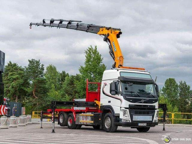 Volvo FM 450 6x2 EFFER 395/8S Euro 6 Crane Winch - Dropside/ Flatbed truck, Crane truck: picture 1 Volvo FM 450 6x2 EFFER 395/8S Euro 6 Crane Winch - Dropside/ Flatbed truck, Crane truck: picture 1