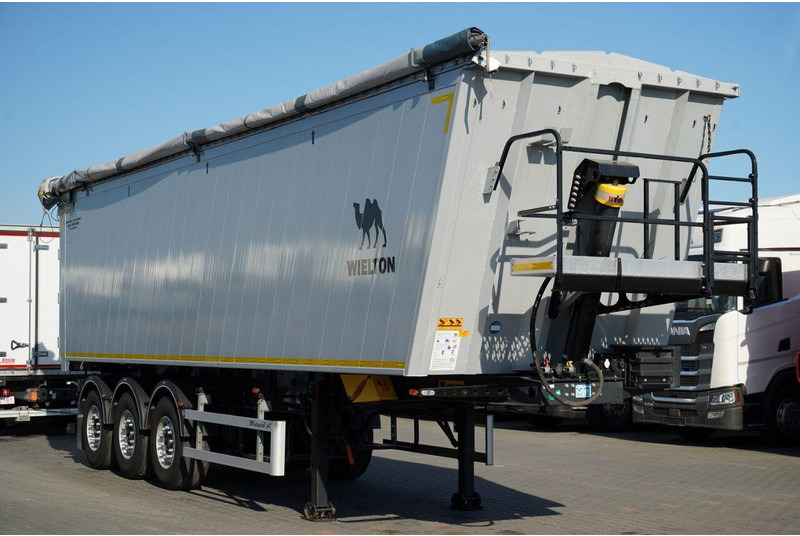 Wielton WYWROTKA 55 m3 / 2023 / MAŁO UŻYWANA / 80 TYS. KM - Tipper semi-trailer: picture 1 Wielton WYWROTKA 55 m3 / 2023 / MAŁO UŻYWANA / 80 TYS. KM - Tipper semi-trailer: picture 1