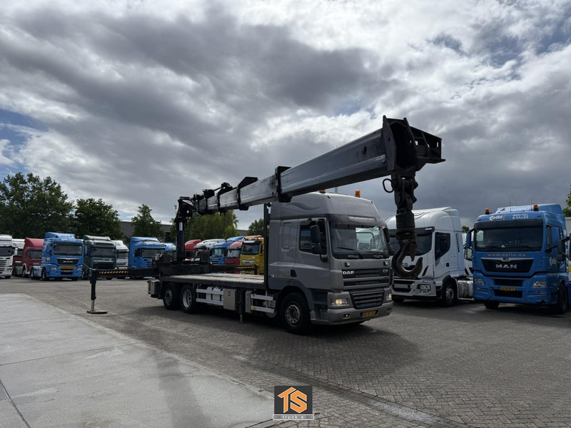 DAF FAN CF85 .460 - AUTOMATIC - EURO 5 - KRAN/CRANE HIAB 377 - Dropside/ Flatbed truck, Crane truck: picture 1 DAF FAN CF85 .460 - AUTOMATIC - EURO 5 - KRAN/CRANE HIAB 377 - Dropside/ Flatbed truck, Crane truck: picture 1