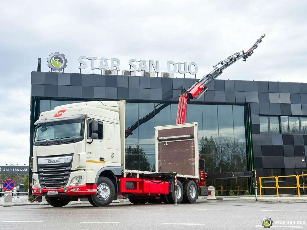 Crane truck DAF XF 440 6x2 Fassi F365 FLY JIBCranePallet Grippe: picture 7 Crane truck DAF XF 440 6x2 Fassi F365 FLY JIBCranePallet Grippe: picture 7