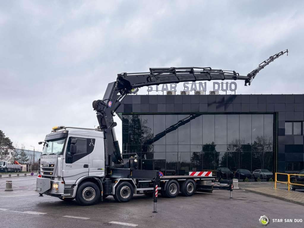 Iveco STRALIS AS320S50Y 8x2 HMF 8520-0K6 FLY JIB Winc - Crane truck: picture 3 Iveco STRALIS AS320S50Y 8x2 HMF 8520-0K6 FLY JIB Winc - Crane truck: picture 3