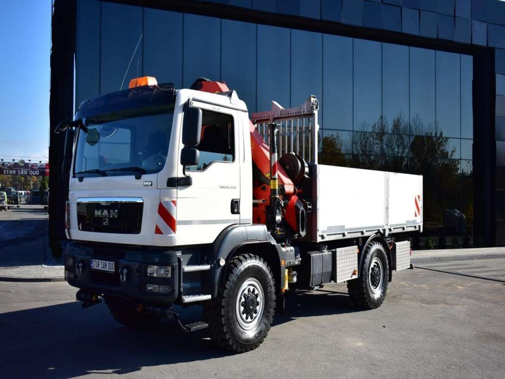 MAN TGM 18.340 4x4 PALFINGER PK 18002 CRANE WINCH MAN TGM 18.340 4x4 PALFINGER PK 18002 CRANE WINCH - Crane truck, Dropside/ Flatbed truck: picture 2 MAN TGM 18.340 4x4 PALFINGER PK 18002 CRANE WINCH MAN TGM 18.340 4x4 PALFINGER PK 18002 CRANE WINCH - Crane truck, Dropside/ Flatbed truck: picture 2