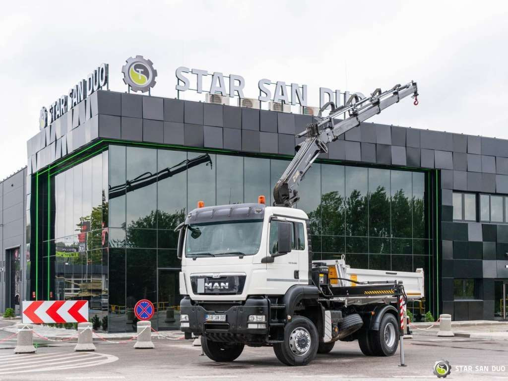 MAN TGS 18.360 4x4 HIAB 144 E-4 Crane Kipper - Tipper: picture 3 MAN TGS 18.360 4x4 HIAB 144 E-4 Crane Kipper - Tipper: picture 3