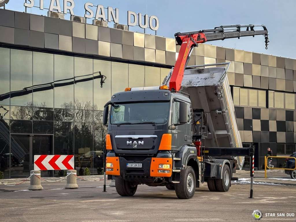 MAN TGS 18.480 PALFINGER PK 16502 HDS Crane,Kipper MAN TGS 18.480 PALFINGER PK 16502 HDS Crane,Kipper - Crane truck, Tipper: picture 3 MAN TGS 18.480 PALFINGER PK 16502 HDS Crane,Kipper MAN TGS 18.480 PALFINGER PK 16502 HDS Crane,Kipper - Crane truck, Tipper: picture 3