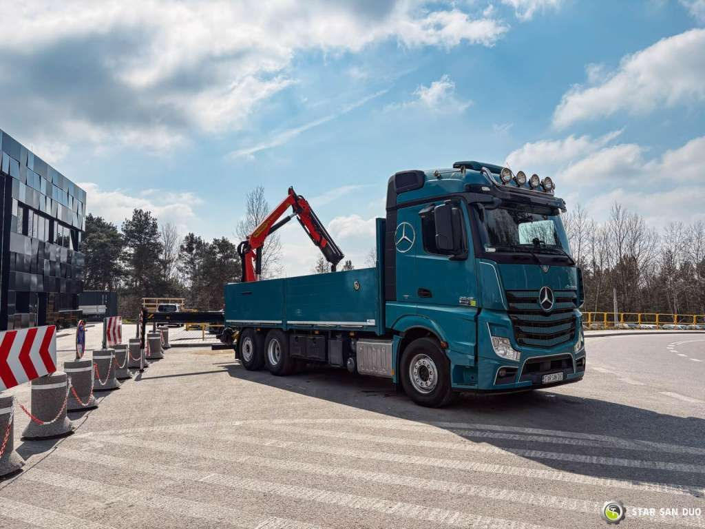 Mercedes-Benz ACTROS 2545 6x2 Palfinger PK 16001 HDS Crane Mercedes-Benz ACTROS 2545 6x2 Palfinger PK 16001 HDS Crane - Crane truck, Dropside/ Flatbed truck: picture 3 Mercedes-Benz ACTROS 2545 6x2 Palfinger PK 16001 HDS Crane Mercedes-Benz ACTROS 2545 6x2 Palfinger PK 16001 HDS Crane - Crane truck, Dropside/ Flatbed truck: picture 3