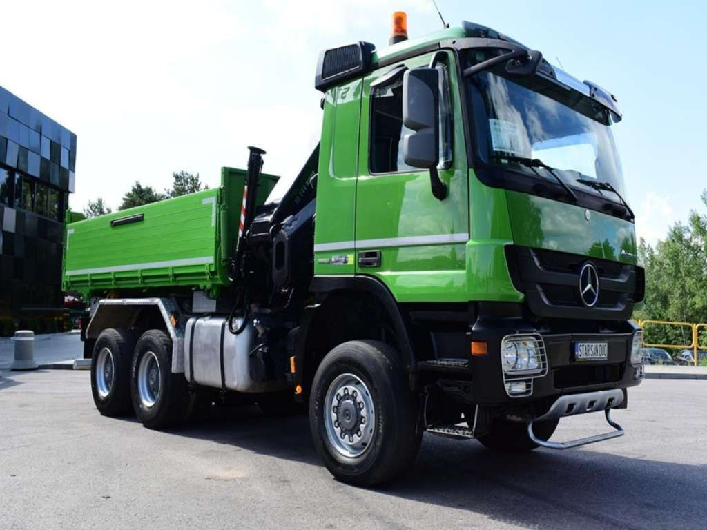 Mercedes-Benz ACTROS 3346 6x6 HIAB 244EP-4 Crane Kipper - Tipper: picture 4 Mercedes-Benz ACTROS 3346 6x6 HIAB 244EP-4 Crane Kipper - Tipper: picture 4