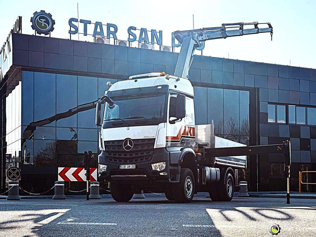 Mercedes-Benz  AROCS 1851 PALFINGER PK 20002 Crane Kran - Crane truck: picture 1 Mercedes-Benz  AROCS 1851 PALFINGER PK 20002 Crane Kran - Crane truck: picture 1