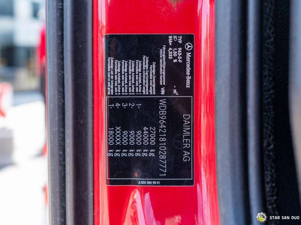 Crane truck Mercedes-Benz AROCS 3345 6x6 HMF 3220 Winch Crane tipper: picture 18 Crane truck Mercedes-Benz AROCS 3345 6x6 HMF 3220 Winch Crane tipper: picture 18