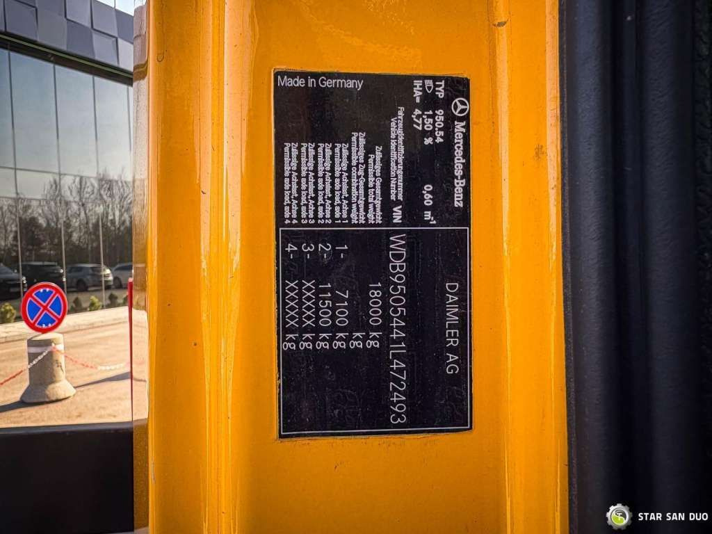 Tipper Mercedes-Benz AXOR 1824 4x2 HMF 975 HDS Crane Rotator Kipper Mercedes-Benz AXOR 1824 4x2 HMF 975 HDS Crane Rotator Kipper: picture 29 Tipper Mercedes-Benz AXOR 1824 4x2 HMF 975 HDS Crane Rotator Kipper Mercedes-Benz AXOR 1824 4x2 HMF 975 HDS Crane Rotator Kipper: picture 29